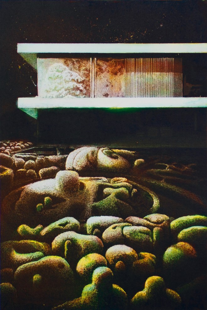 Irrlichter, Qualität, 70x50, 2019